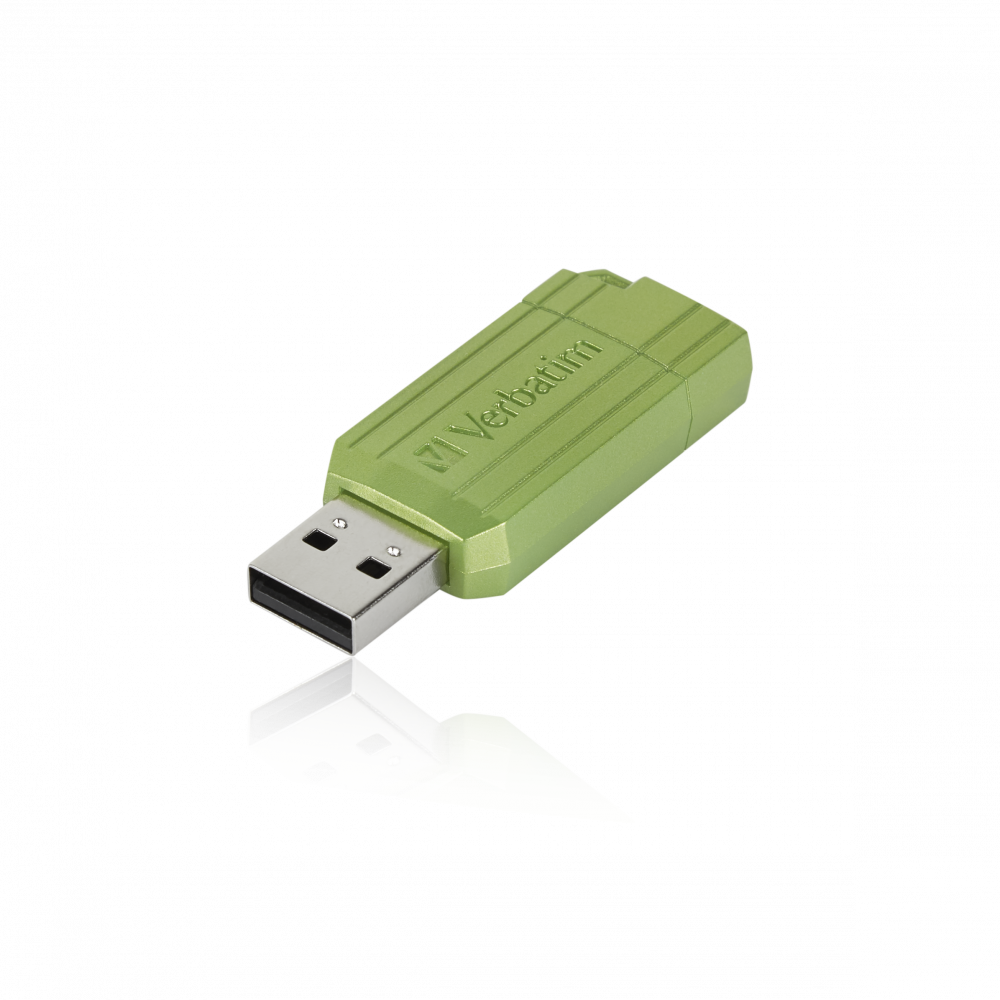 PinStripe USB Sürücü 128GB Okaliptüs Yeşili