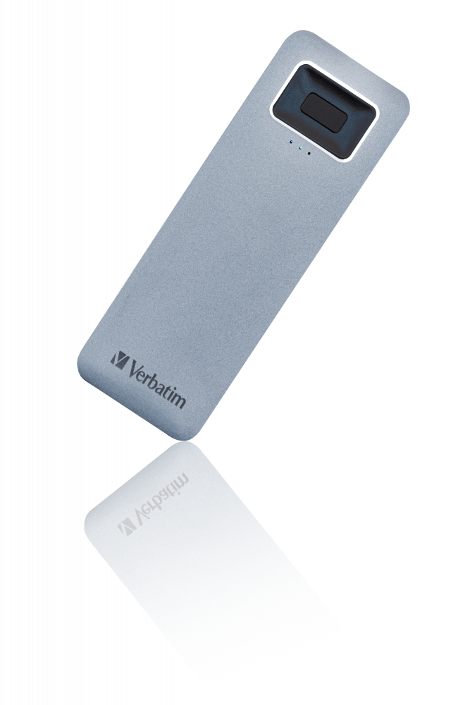Üst Düzey Parmak İzi Güvenliği USB-C SSD 1TB